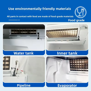 Machine <span class=keywords><strong>à</strong></span> glaçons commerciale automatique économique <span class=keywords><strong>à</strong></span> économie d'énergie 100 kg/24h pour glaçons en <span class=keywords><strong>pellets</strong></span> - Product Image 5