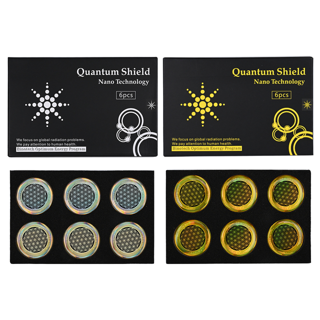 Hot Stock Round PVC Anti-Radiation Quantum Shield for Mobile Phones Effective Protection Sticker