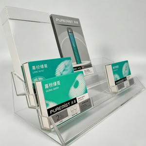 Exhibidor Acrílico con Empujador para Cigarrillos, Vitrina de Sobremesa con Alimentación Automática para Tiendas de Tabaco y Gasolineras - Product Image 4