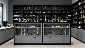 Vitrina de Exhibición de Tabaco Moderna y de Lujo, Fabricada en Madera Sólida, con Vidrio Templado, para Tiendas y Centros Comerciales - Product Image 3