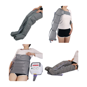 Masajeador eléctrico de pies y piernas para aliviar el dolor y mejorar la circulación sanguínea Masajeador de aire para pies y piernas Botas de recuperación de presión - Product Image 1