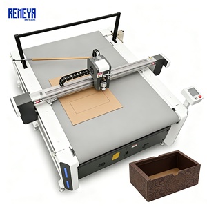 High Speed <b>Vibrating</b> Knife Cutting Machine for Single Wall B Flute 45mm with V Cutting Tool Score for Flatbed Cutter REMEYA - Product Image 1
