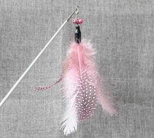 Jouet pour chat rétractable, moulin à plumes interactif, 16 cm, jouet avec cloche, vente en gros - Product Image 5