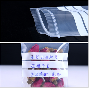 كيس بلاستيك شفاف محكم الغلق 15 × 23 50 أم متعدد الأغراض مع عبوة كتابة على اللوحة - Product Image 3