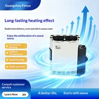 Chauffe-sauna Sihuo Série SCA, four à vapeur sèche pour sauna en chambre avec chauffage rapide 220V/380V, origine Philippines