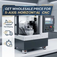 Machine CNC de précision à 5 axes - Centre de micro-fraisage pour le secteur médical et la bijouterie