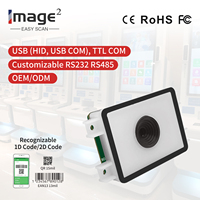 Lecteur de codes-barres 2D mini EM200K à faible coût et haute performance, interface USB pour QR et PDF417, idéal pour les paiements – En stock