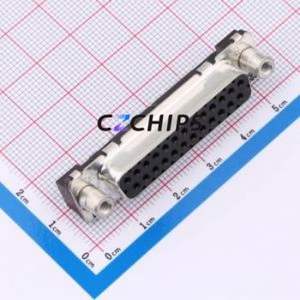 3-338315-2 D-Sub/VGA Connector Through hole Component (THT) Connector Female 25P Through Hole 2 - Product Image 1