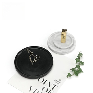 Vassoio Portaoggetti Piccolo ed Economico in Marmo Stonekocc per Cucina e Bagno, Stile Nordico di Lusso Leggero per Cosmetici e Gioielli - Product Image 3