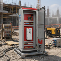 Armoire de commande VFD 380V pour variateur de fréquence auxiliaire d'énergie éolienne, panneau électrique IP40
