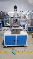 Fácil de operar Flatbed Gold Foil Stamping Machine para Clock Face com entrada e saída da bancada