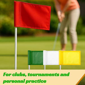 Bandera de Golf de Nailon con Logotipo Personalizado, Bandera de Golf Impermeable Bordada, Banderas de Golf Personalizadas para Exteriores - Product Image 3