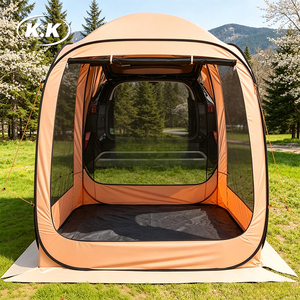Tente de <span class=keywords><strong>camping</strong></span> portable Kawagebo Kamp (KK) pour hayon de SUV, installation facile, abri pop-up, auvent, gazebo - Product Image 5