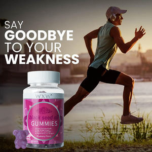 Factory Manufacturer Custom Organic <b>Black</b> <b>Seed</b> Oil Gummy Vegan <b>Black</b> Cumin <b>Seed</b> <b>Gummies</b> for Slimming - Product Image 3