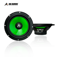 AK-6866 Prix de compétition d'usine Haut-parleur composant 2 voies 6.5 pouces Haut-parleur audio de voiture 6.5 pouces Musique bidirectionnelle Haut-parleur de voiture gamme complète