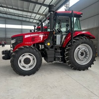 Tracteur puissant LX1804 180 CV 4x4 à grande puissance, châssis renforcé de la série E avec cabine climatisée