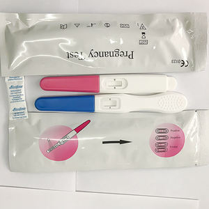 Cassette de <span class=keywords><strong>test</strong></span> de grossesse rapide sensible en une étape Testeur de grossesse manuel en plastique - Product Image 4