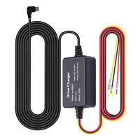 Câble d'alimentation 3 cœurs pour détecteur de radar, caméra de voiture, DVR, GPS avec protection contre les basses tensions 12V à 5V 2.5A