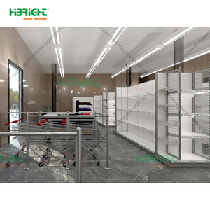 Solution complète pour l'aménagement intérieur des supermarchés avec conception 3D gratuite pour une présentation moderne en commerce de détail - Product Image 3