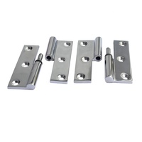 Nouvelle charnière de porte de meubles en acier inoxydable pour camping-cars et caravanes accessoires pour jonction articulée