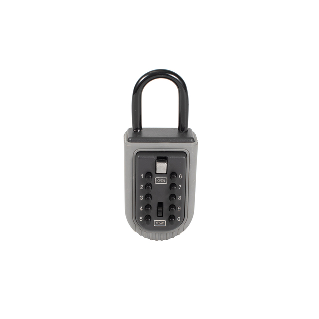 Wall Mounted Anti-Theft Key Lock Box for Home Safety Made by Aluminium with Holder