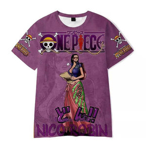 Magliette in Cotone Personalizzate con Stampa 3D di Cartoni Animati, Manica Corta, Oversize, Casual, Unisex - Product Image 2