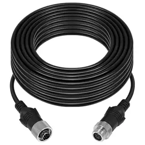 Kabel ekstensi s-video 6Pin profesional layanan kabel kustom untuk jalur ekstensi personalisasi dan sistem mengemudi mundur mobil