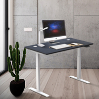 Bureau ergonomique à pied réglable en hauteur, électrique, pour maison et bureau