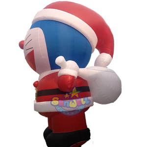 Globos inflables de <span class=keywords><strong>doraemon</strong></span> para decoración, <span class=keywords><strong>disfraz</strong></span> de Mascota de dibujos animados - Product Image 4