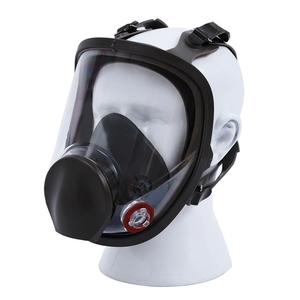 <span class=keywords><strong>Masque</strong></span> respiratoire avec filtres à charbon actif anti-vapeurs organiques et double cartouche filtrante pour la peinture - Product Image 3