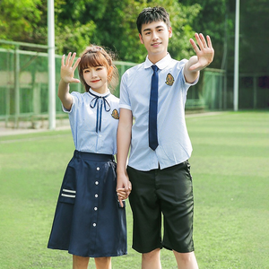 Nuevo Uniforme Escolar de Verano de Algodón, Estilo Colegial Británico, para Graduación, Actuación de <span class=keywords><strong>Coro</strong></span>, Disfraz - Product Image 1