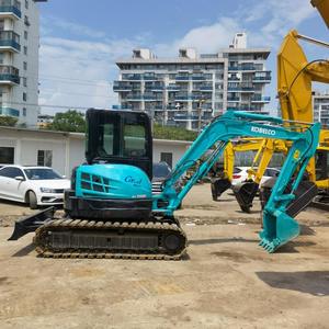 Usado Kobelco SK55SR SK55 5,5 T Mini excavadora Motor 2023 Modelo Horas bajas Bien mantenido Listo Stock Japón - Product Image 1