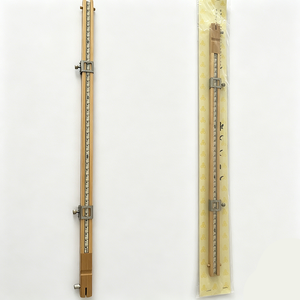 Règle de mesure de ligne de pêche en bambou OEM en gros, règle de distance pour hameçon en bois, jauge de ligne de pêche <span class=keywords><strong>Tenkara</strong></span> pour la pêche à la Heraa - Product Image 1