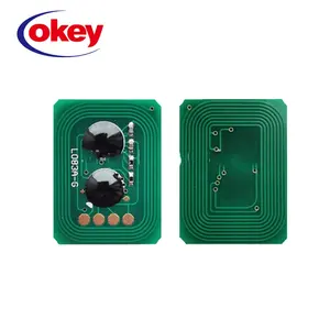 46861324 46861323 46861322 46861321 Toner Cartridge chip cho OKI máy in c824 c834 c844 thiết lập lại chip Toner chip