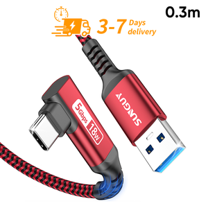 Free Sample SUNGUY 0.3m USB <b>C</b> 18W USB Power Cable Fast <b>Charging</b> Data Cable Custom Logo Eco-Friendly Ladekabel for EU Market - Product Image 1