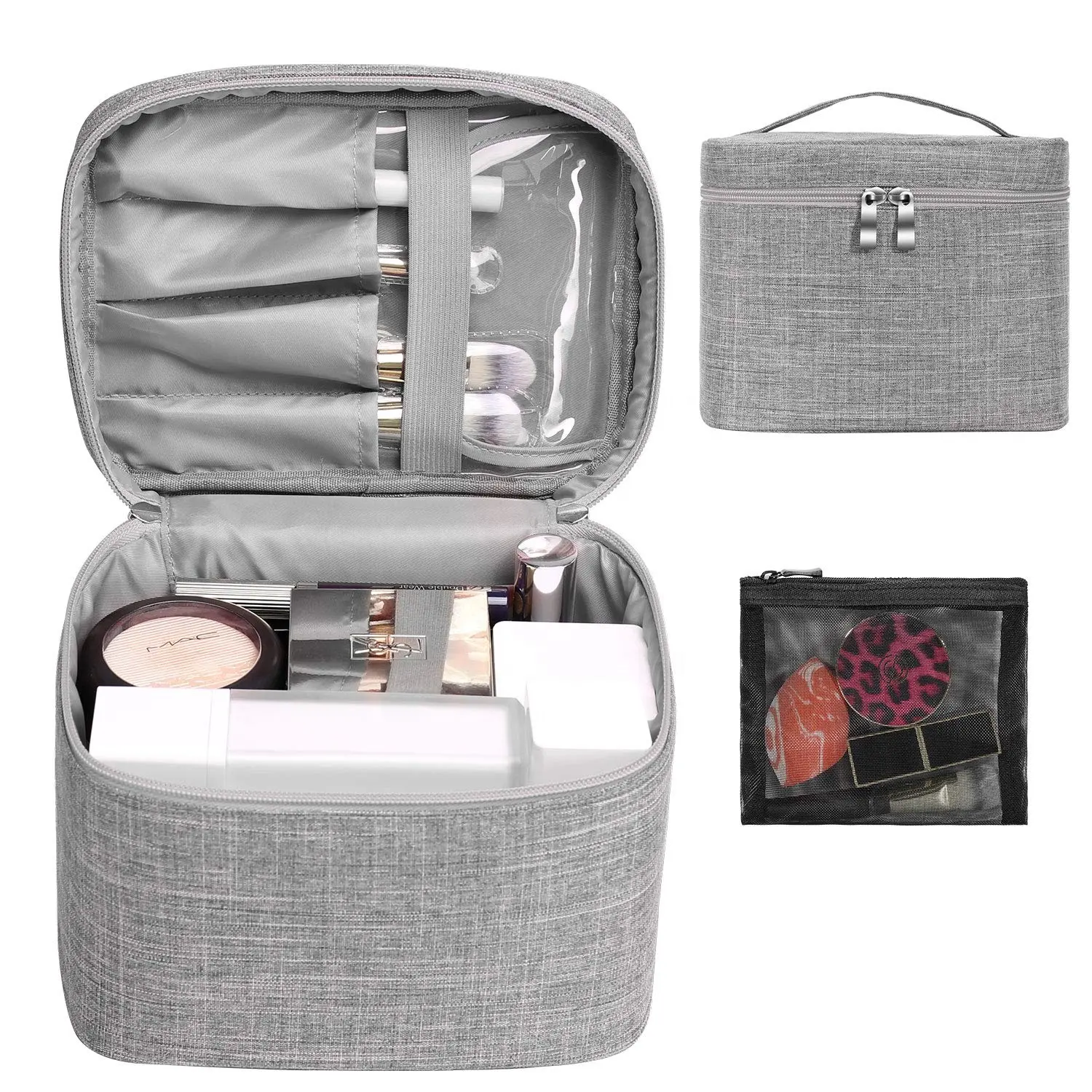 Reizen Make-Up Cosmetische Case Draagbare Borstels Case Bag Travel Kit Organizer Cosmetische Tas