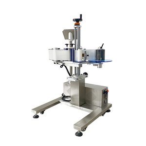 Applicateur d'étiquettes d'autocollants utilisé par chaîne de montage sans machine à étiquettes de convoyeur pour de grands pots - Product Image 5