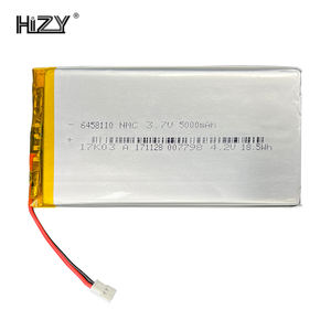 핫 세일 5000mAh 4.2V 충전식 리튬 폴리머 배터리 파우치 리튬 이온 배터리 6458110 모델 - Product Image 6