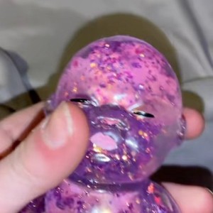 Juguetes de polvo suelto de cristal creativo al por mayor para bebés, polvo suelto transparente de cielo estrellado, simulación de apretón manual hecho a mano para bebés - Product Image 3