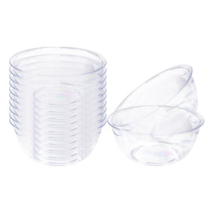 Offre Spéciale 12oz Bol En Plastique Bol En Plastique Salade De Fruits Bol À Sauce En Plastique Tasse À <span class=keywords><strong>Mousse</strong></span> Jetable Dessert Pudding Bol En Plastique - Product Image 6