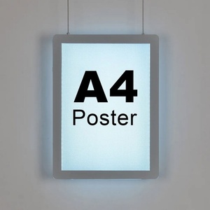 Real Estate Agents Hanging Acrylic <b>Led</b> Backlight Panel Illuminated <b>Signs</b> Ultra Slim High Brightness Eco-friendly Light Box - Product Image 2
