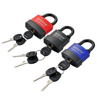Cadenas Pujiang Chaohang étanche antivol pour porte extérieure, boîtier en fer, cylindre en laiton, cadenas domestique à anse longue ou courte