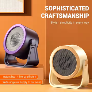 Mini Plastic Desktop Electric Heater <b>Remote</b> Control Low Noise Fast Heating Overheat Protection PTC Heating EU/AU/UK/US <b>Plug</b> for - Product Image 2