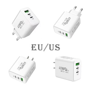 Thiết kế <span class=keywords><strong>mini</strong></span> đầy màu sắc PD <span class=keywords><strong>40W</strong></span> đôi USB C sạc QC3.0 USB sạc nhanh <span class=keywords><strong>Adapter</strong></span> - Product Image 5