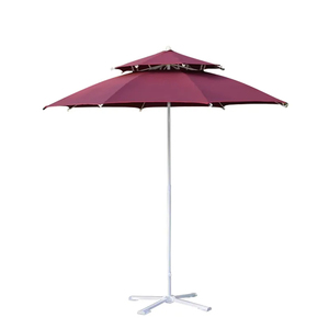 Vente en gros de design moderne, grand parasol d'extérieur robuste, parasol de plage/terrasse en fer réglable, évent pour <span class=keywords><strong>parc</strong></span> - Product Image 2