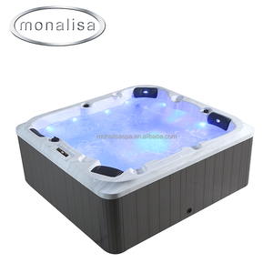 Baignoire Spa Familiale de Luxe pour 5 Personnes, Jacuzzi Extérieur, Baignoire Spa, Acrylique USA, Système de Contrôle <span class=keywords><strong>Bolboa</strong></span> - Product Image 1