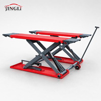 Jingli 3500KG Pont élévateur à ciseaux portable à levée moyenne et simulateur routier NVH, équipement de test de vibrations de châssis, pack atelier