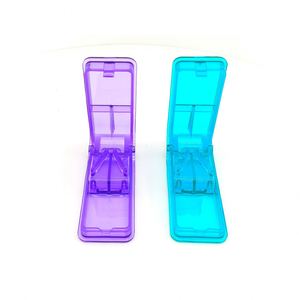 Cortador de Pastillas Portátil con Caja de Almacenamiento, Mini Divisor de Tabletas y Medicamentos - Product Image 1