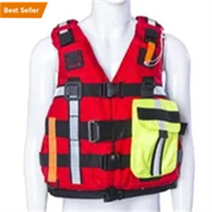 تصميم جديد ، سترة سفر رياضية مائية ، سترة ياماها ، CE ISO ، معتمدة من البوليستر 210 د ، أزرق + برتقالي - Product Image 5