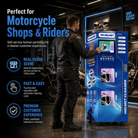 Machine de nettoyage automatique de casques de moto 110V/220V, séchage, désinfection, désodorisation